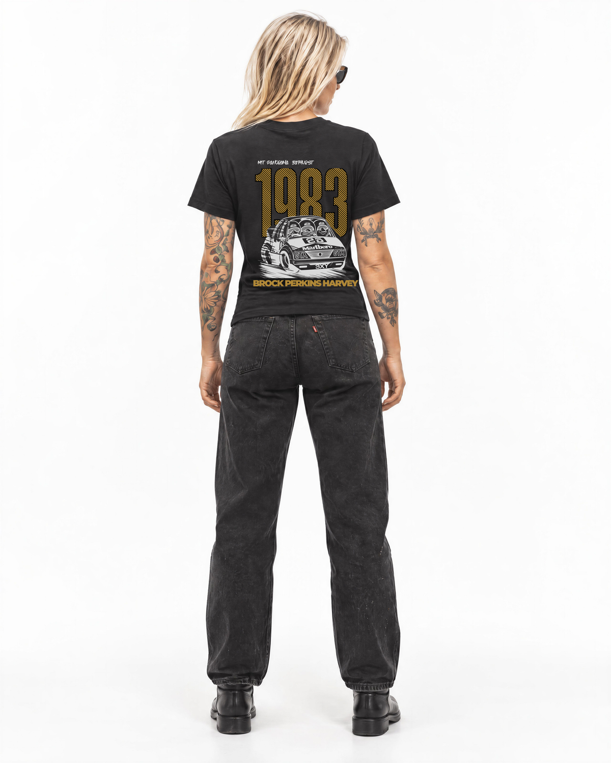 HDT Triple 83 Gold LTD Heavyweight Tee – The Great Race