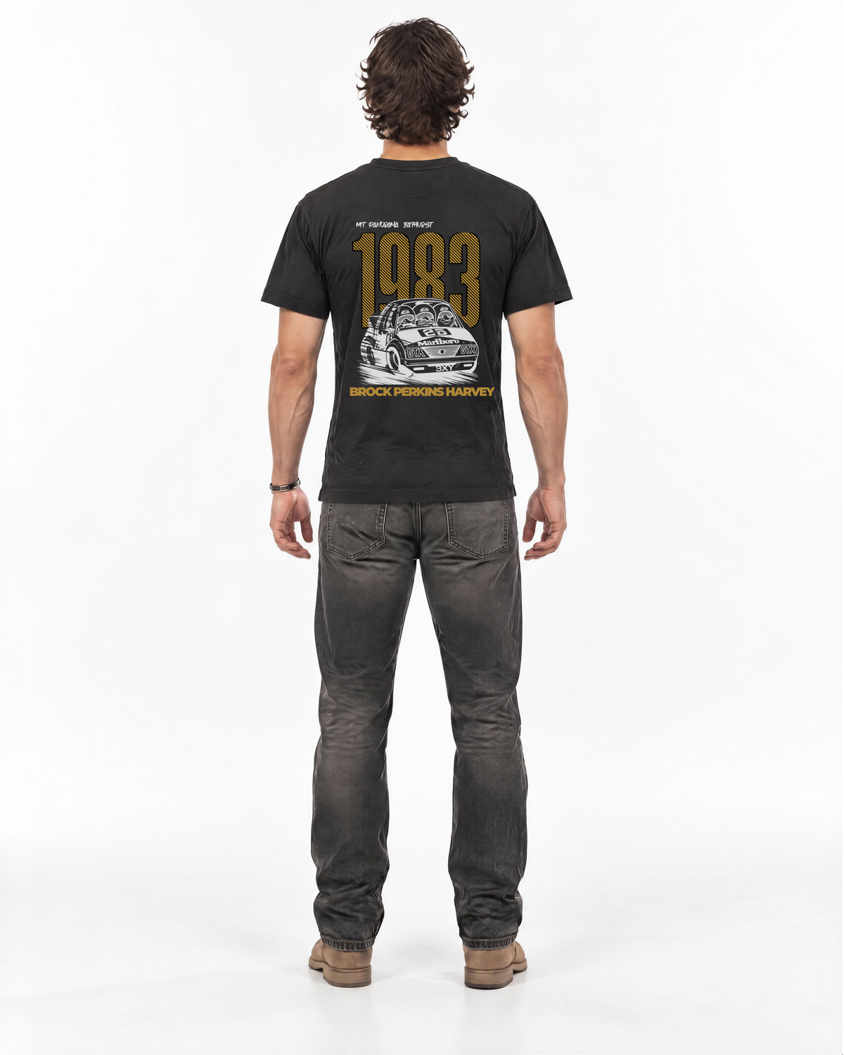 HDT Triple 83 Gold LTD Heavyweight Tee – The Great Race
