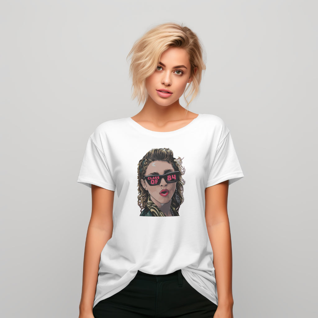 Class of 84 Madonna sunglasses  Classic Gildan Unisex Crewneck T-shirt