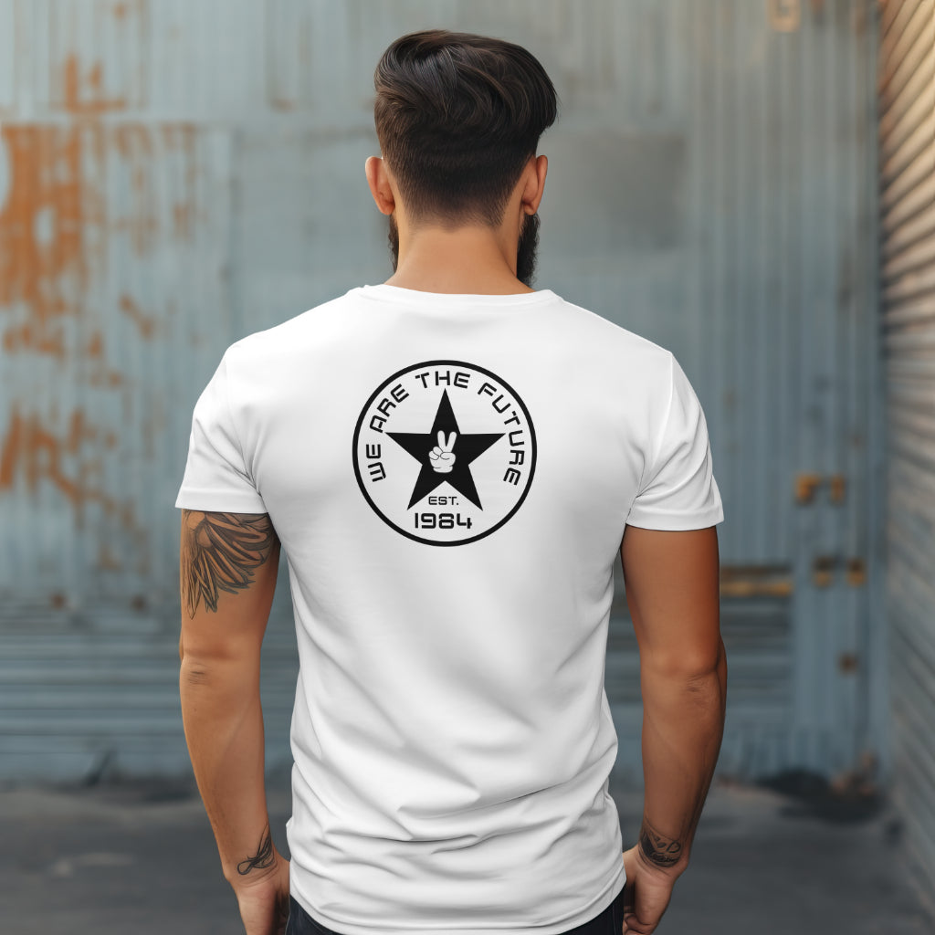 Black Logo Classic Gildan Unisex Crewneck T-shirt