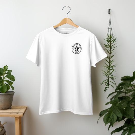Black Logo Classic Gildan Unisex Crewneck T-shirt